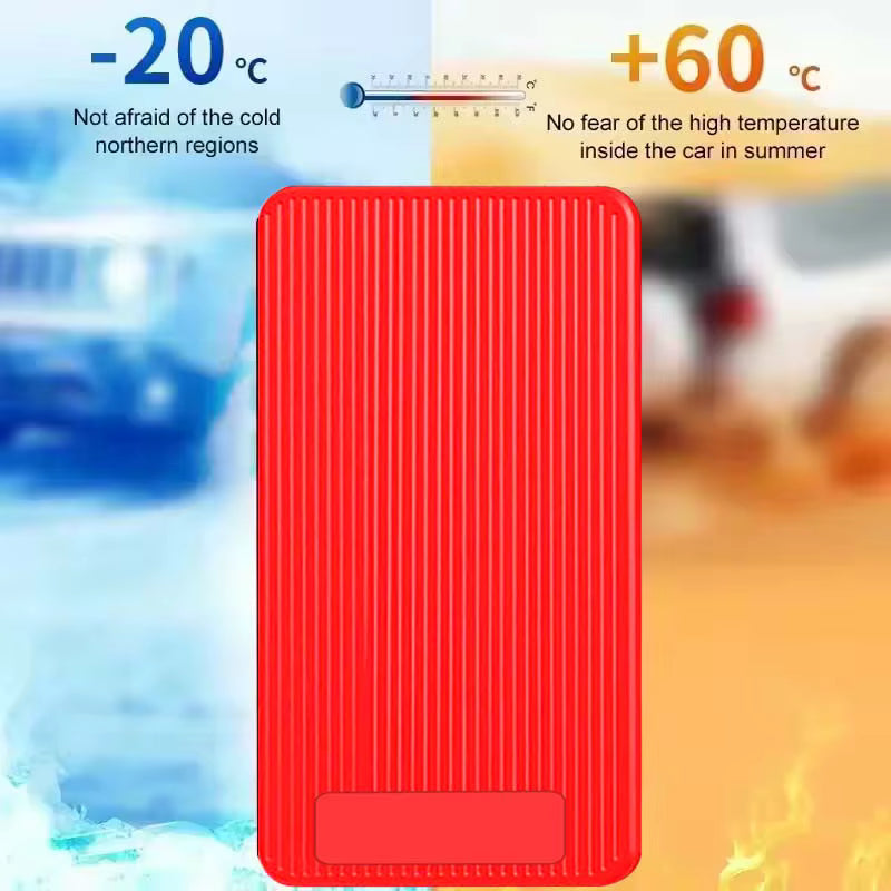 Démarreur de Voiture 2000A 12V Booster Batterie Portable Chargeur USB Batterie Externe d’Urgence avec LED