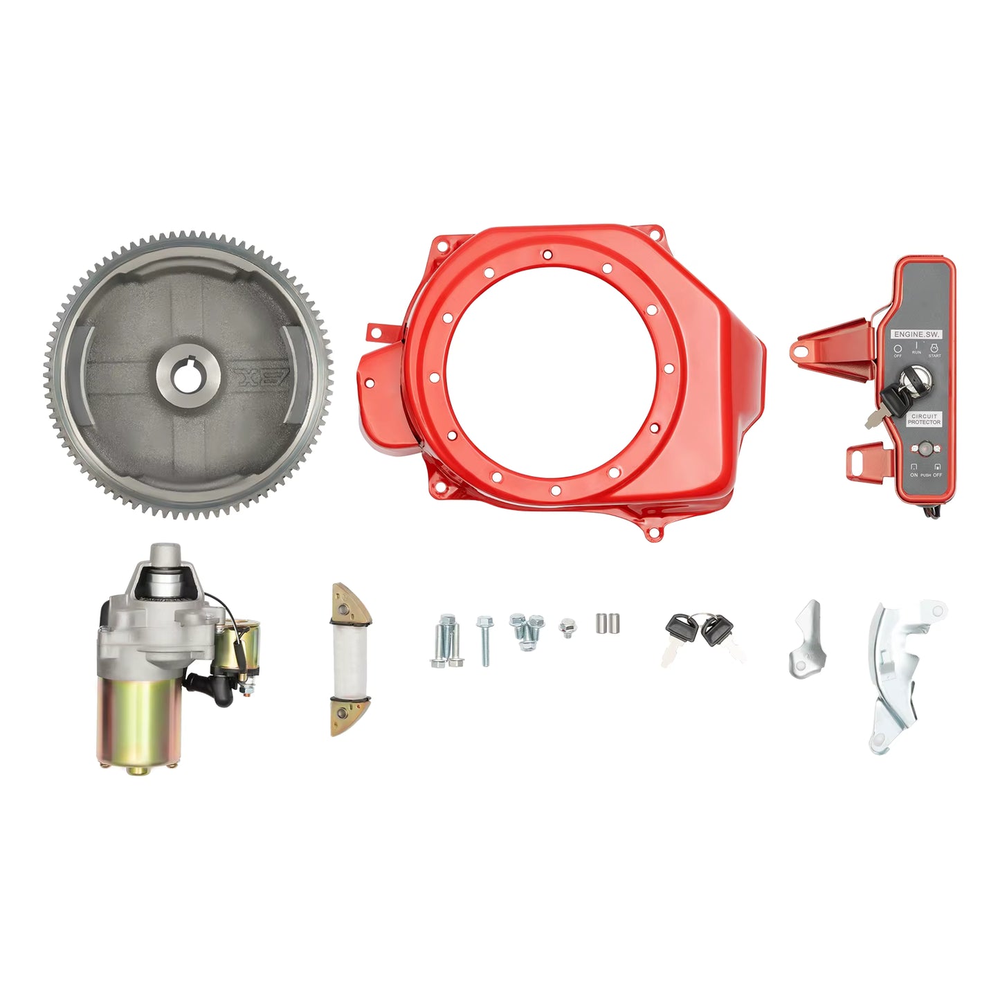 Kit démarreur électrique 12V type GX160/GX200