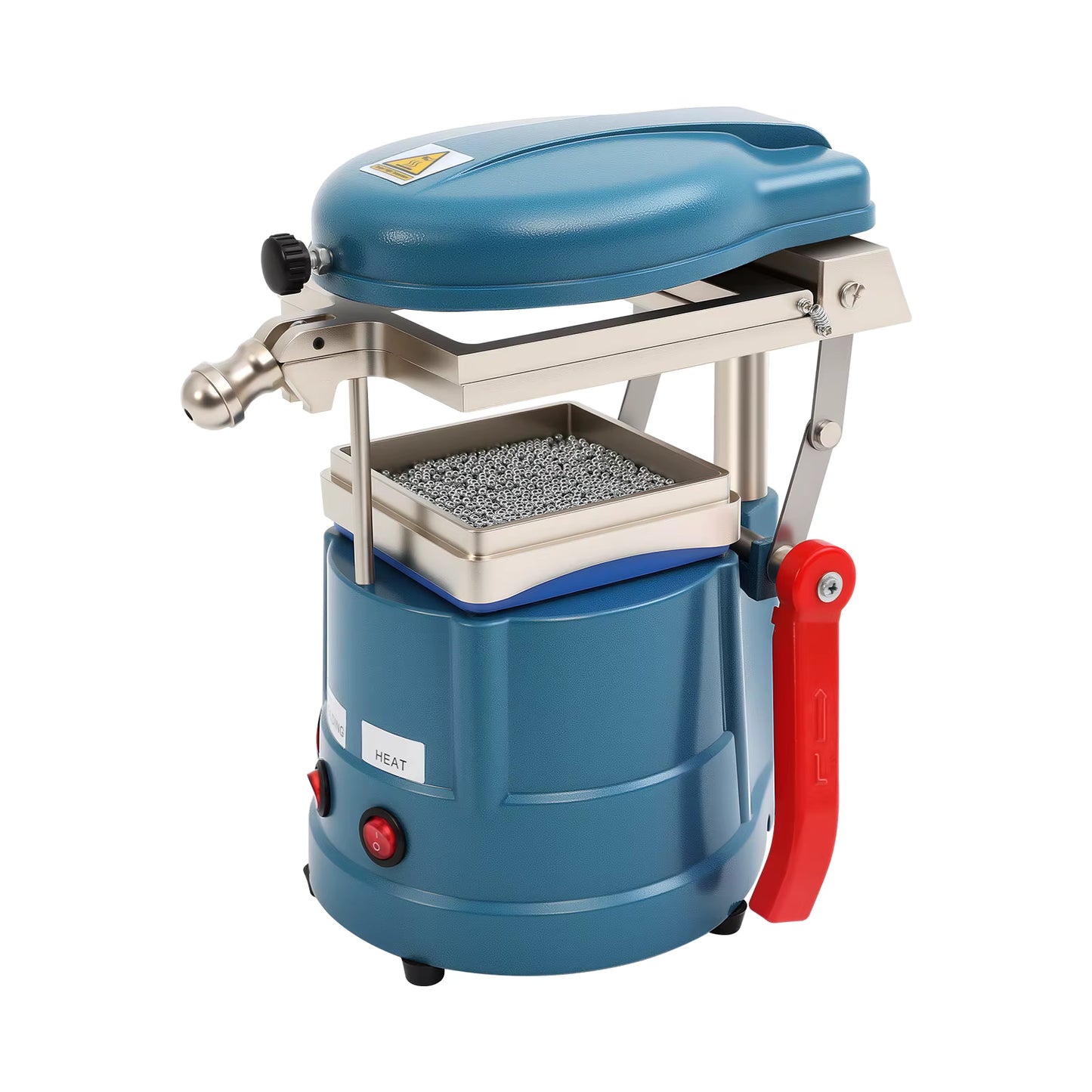 Machine de Formage Sous Vide 1000W – Appareil de Moulage Thermique, Formeuse à Vide avec Billes Acier, Compacte et Puissante pour Usage Professionnel