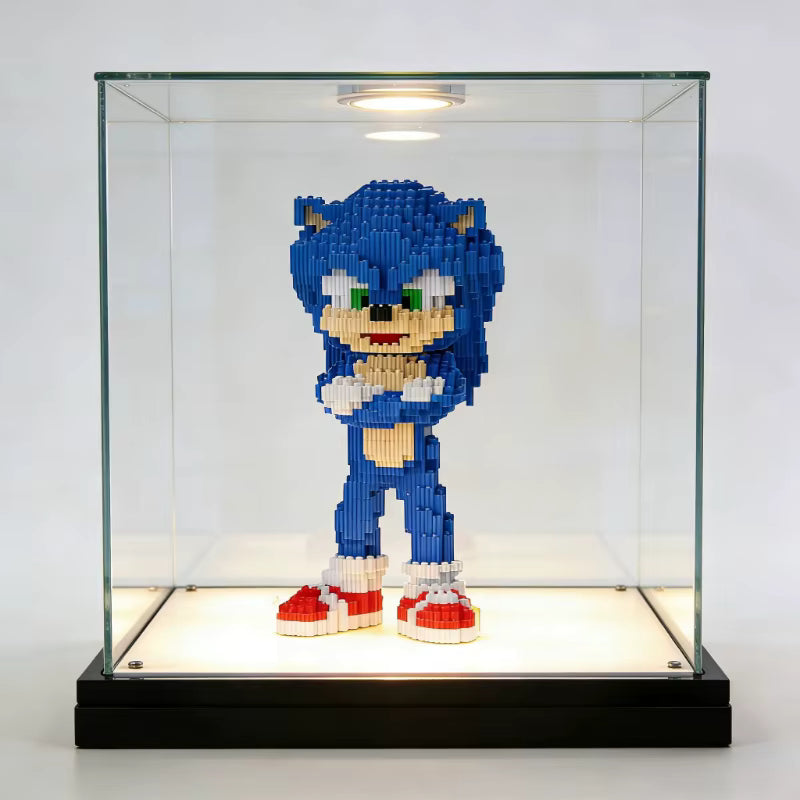 Figurine blocs de construction 3650 pièces – Modèle personnage pixel art à assembler – Jeu de construction décoratif