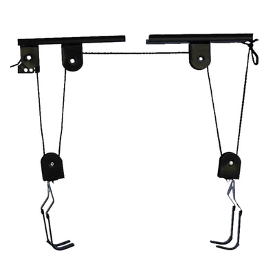 Support Vélo Plafond 60 kg – Système de Levage et Rangement pour Vélo de Montagne
