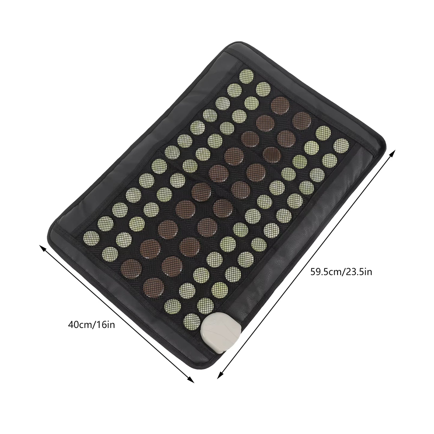 Coussin Chauffant Infrarouge Jade et Tourmaline – Tapis Thermique 220V Température Réglable