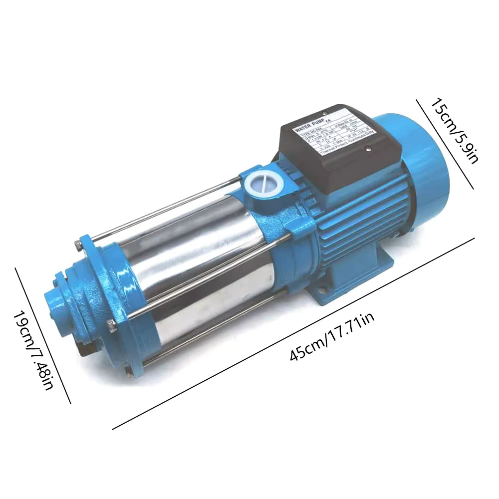 Pompe centrifuge eau domestique 1300W – 4000 L/h – Pompe de jardin arrosage – Pression élevée 220V
