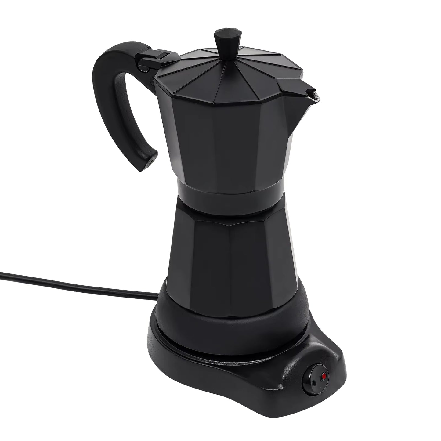Cafetière Moka électrique 300 ml avec base