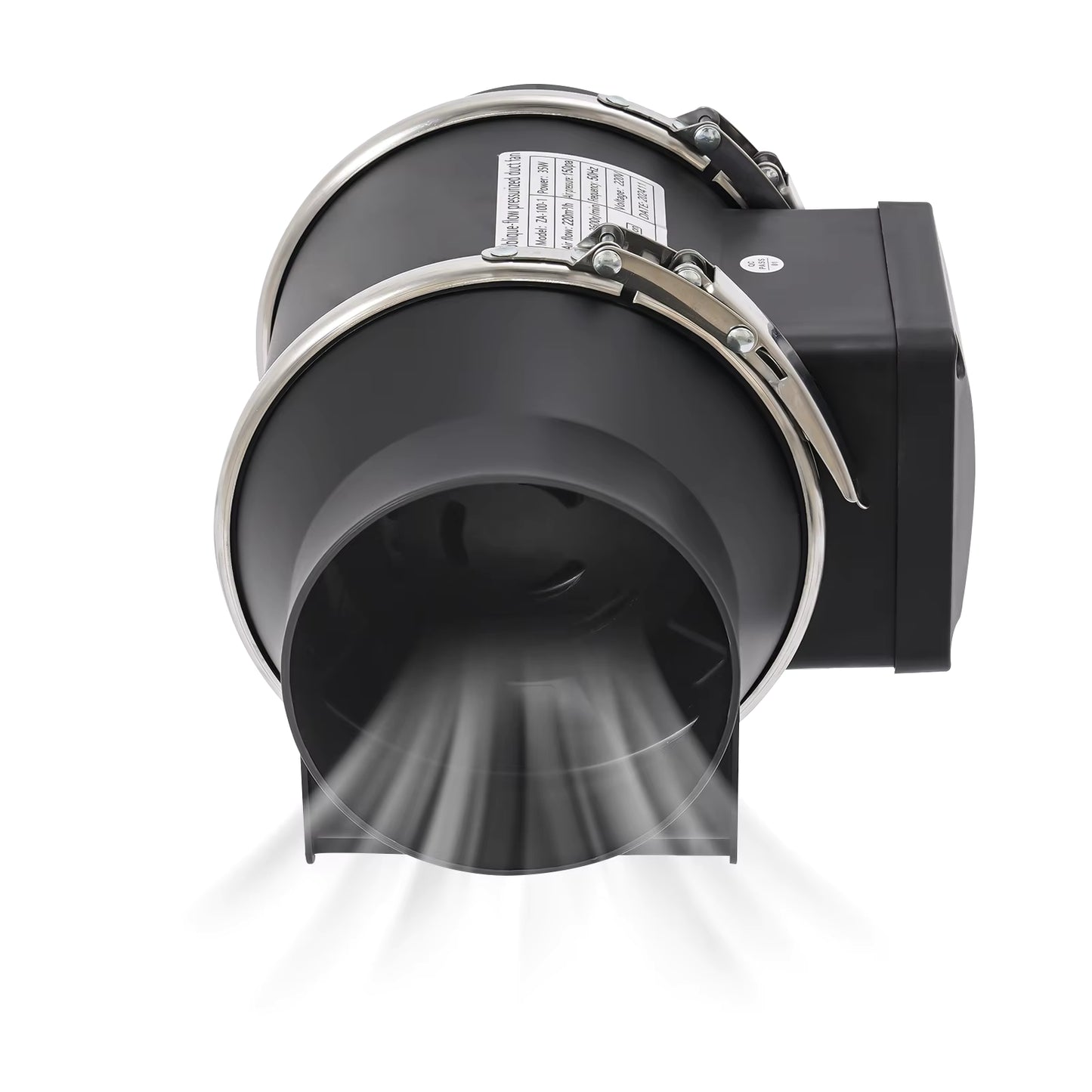 Ventilateur d’extraction 220V silencieux 220 m³/h