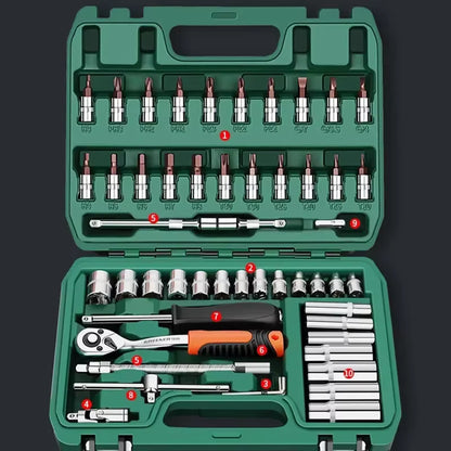 Boîte à outils de réparation automobile pour électricien – Étui étanche anti-chute – Coffret de sécurité antichocs