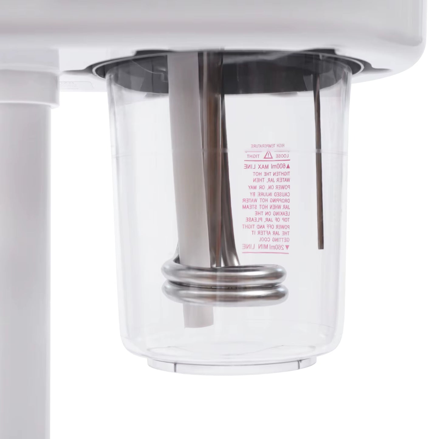 Vapozone visage professionnel avec support – Appareil vapeur facial nano-ionique avec écran LCD – Soin visage esthétique Spa