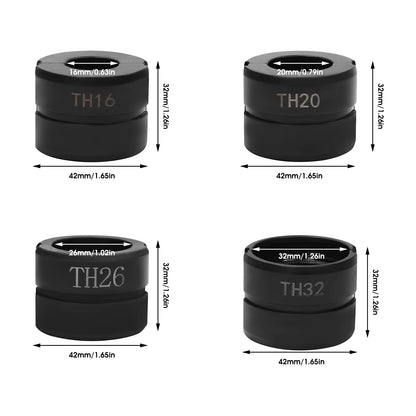 Jeu mâchoires à sertir TH16-32 mm pour tubes multicouches