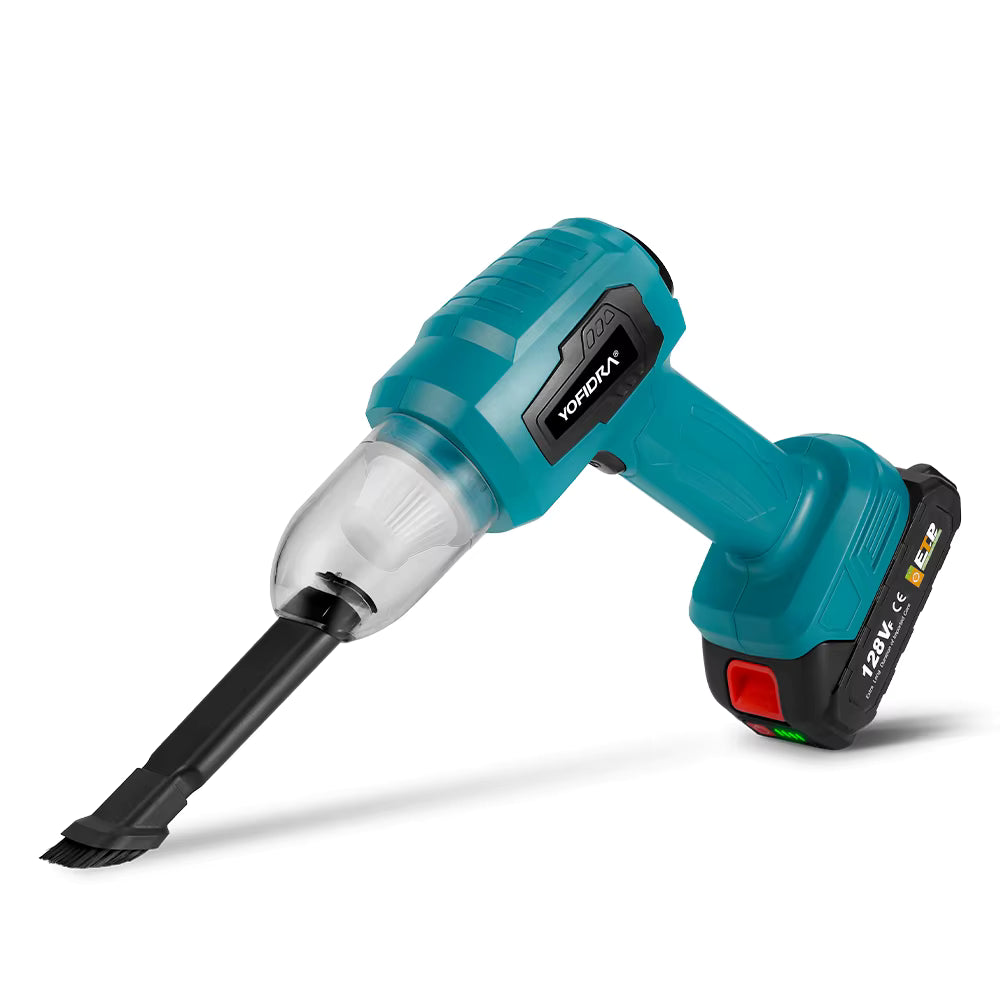 Aspirateur électrique sans fil rechargeable avec 7 accessoires