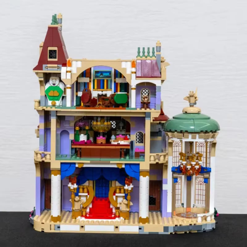 Ensemble de Blocs de Construction Château Romantique – 2916 Pièces – Modèle Princesse – Jeu de Construction Décoration – Compatible 43263