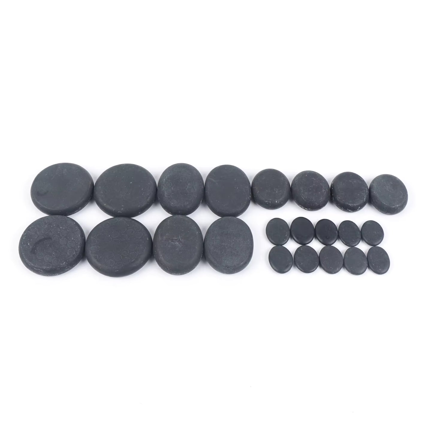 Kit de Massage Pierres Chaudes 20 Pièces – Pierres de Basalte avec Boîte Chauffante pour Spa