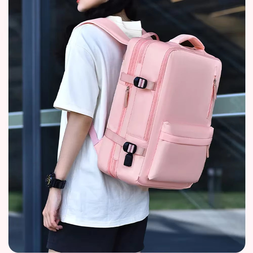 Sac à Dos Cabine Avion Grande Capacité – Sac de Voyage avec Compartiment Ordinateur Portable