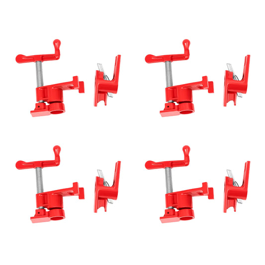 Lot de 4 Serre-Joints Bois 3/4 Pouce – Colliers de Serrage Robustes pour Menuiserie & Assemblage