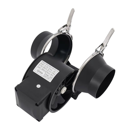 Ventilateur d’extraction 220V silencieux 220 m³/h