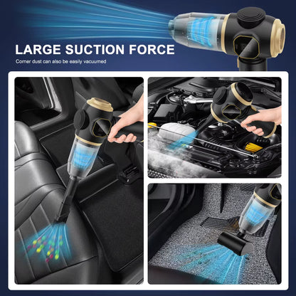 Aspirateur de voiture sans fil haute puissance portable