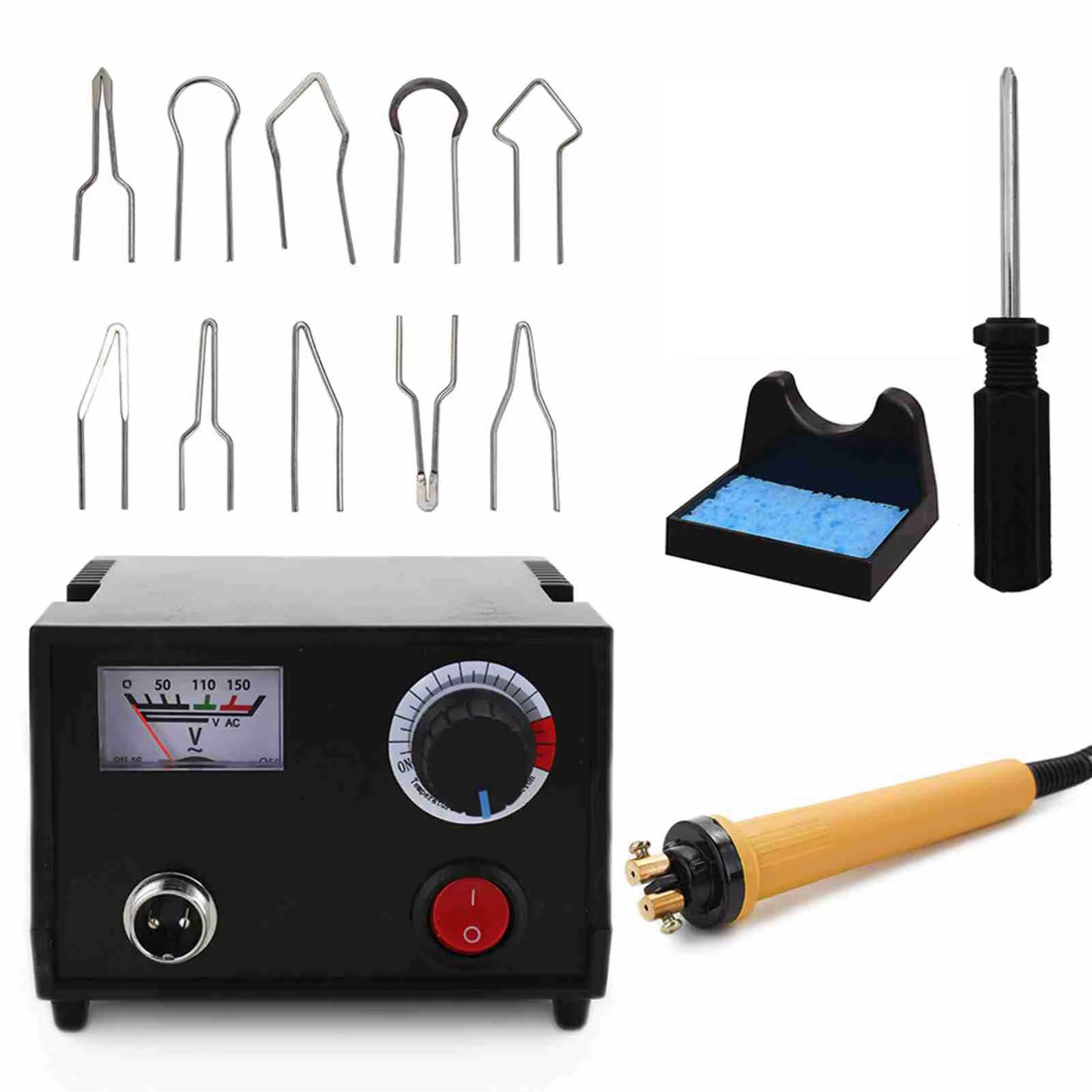 Kit Pyrogravure Bois 10 Embouts – Station de Gravure Électrique Réglable – Outil DIY Bois Cuir Artisanat