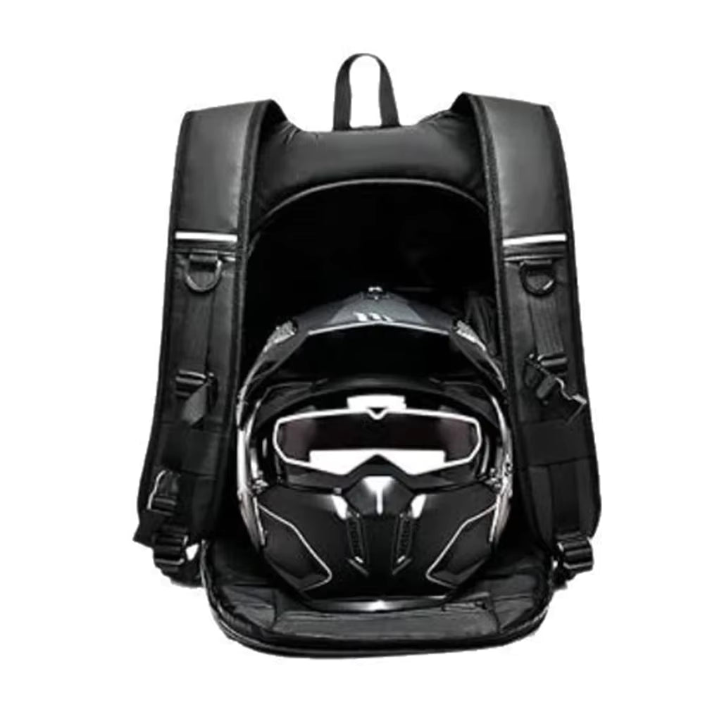 Sac à Dos Moto Rigide Étanche – Sac de Voyage pour Casque Moto et Sport