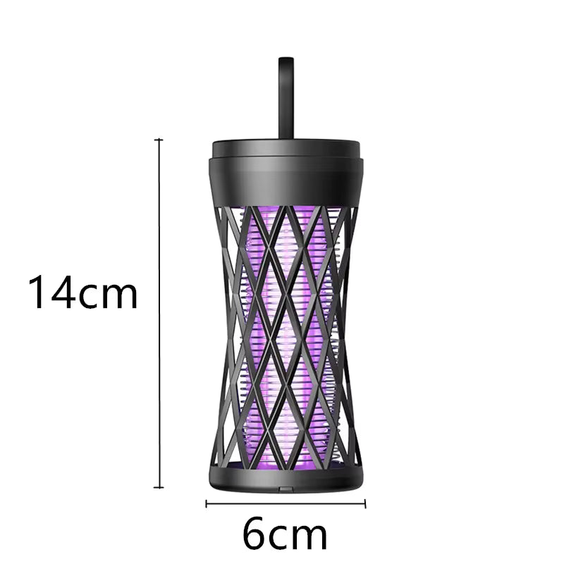 Lampe Anti-Moustiques Rechargeable – Piège Électrique Anti Insectes pour Maison et Chambre