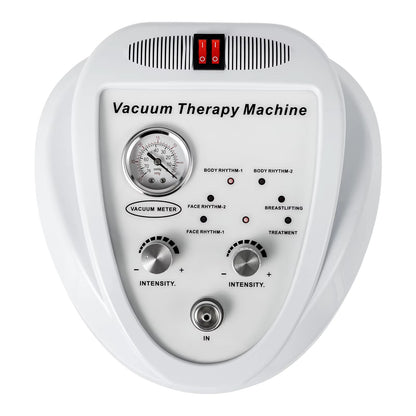Bomba de vacío eléctrica para masaje profesional – Dispositivo de ventosa multifunción, succión ajustable, kit completo con accesorios – uso estético, bienestar, spa