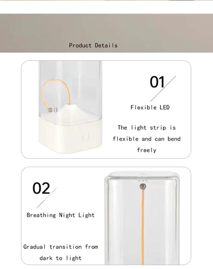 Lampe de Bureau LED Design Magnétique Rechargeable – Tactile USB – Chambre, Bureau & Camping