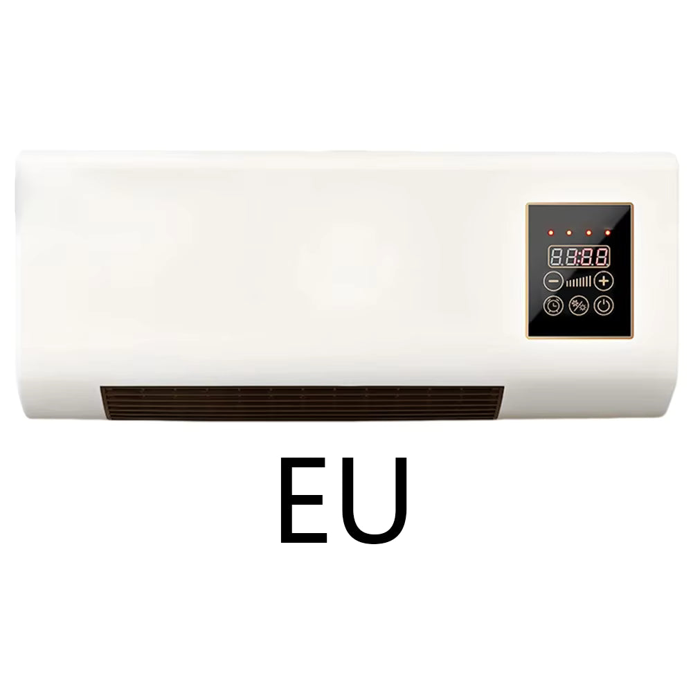 Chauffage Électrique Mural 1800W 2 en 1 – Radiateur avec Écran Tactile et Minuterie