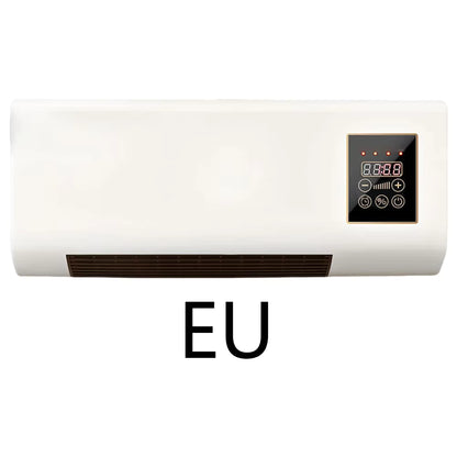 Chauffage Électrique Mural 1800W 2 en 1 – Radiateur avec Écran Tactile et Minuterie