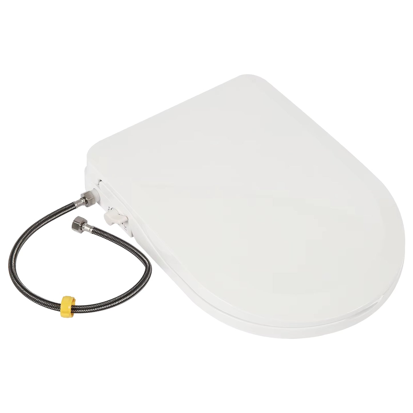 Siège WC Bidet Non Électrique – Double Buse Lavage Féminin et Arrière – Fermeture Douce