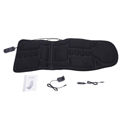 Coussin de Massage pour Chaise avec Chaleur – Masseur de Dos Pliable 8 Modes de Massage