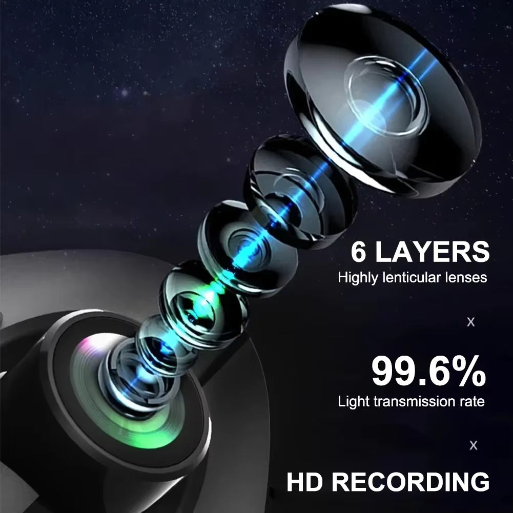 Dashcam Voiture 1080P Double Caméra Avant Arrière WiFi Écran 3 Pouces Vision Nocturne Grand Angle