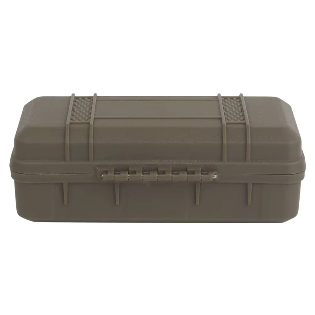 Mallette à outils de survie plein air – Boîte de protection antichocs étanche avec mousse – Mallette de sécurité verrouillable pour instruments