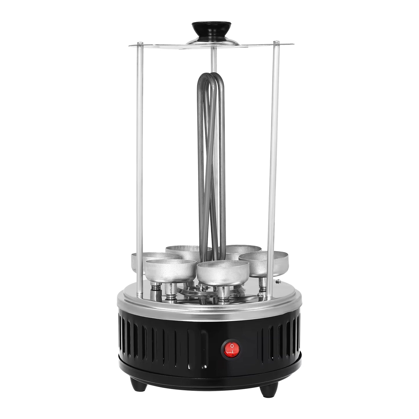 Grill électrique vertical 1000W avec brochettes rotatives