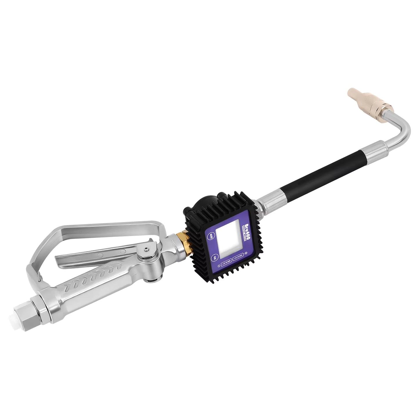 Pistolet distributeur d’huile électronique 45BAR avec compteur digital, pompe de transfert huile moteur, pistolet de dosage précis pour atelier auto
