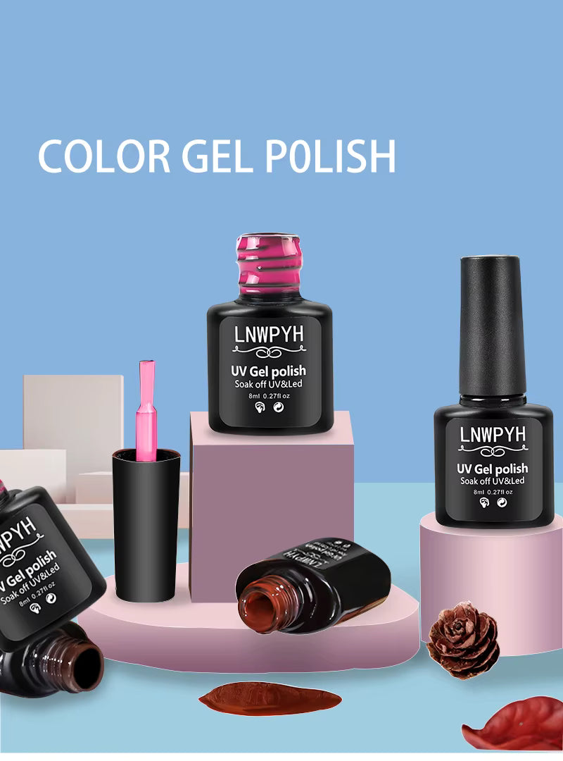 Kit Manucure UV Gel Complet avec Lampe LED et Ponceuse Électrique – Ensemble Faux Ongles Nail Art Professionnel avec Accessoires et Extensions