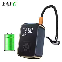 Pompe à Air Électrique Portable Sans Fil 12V – Gonfleur de Pneus 150 PSI pour Voiture, Moto et Vélo – Affichage Numérique