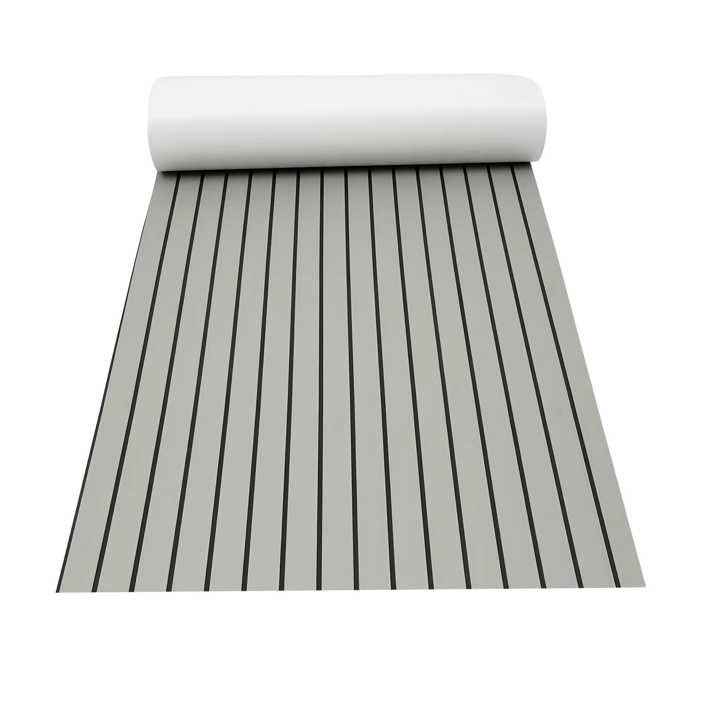 Tapis de Pont Bateau Faux Teck EVA 240×90 cm – Revêtement Antidérapant Auto-Adhésif