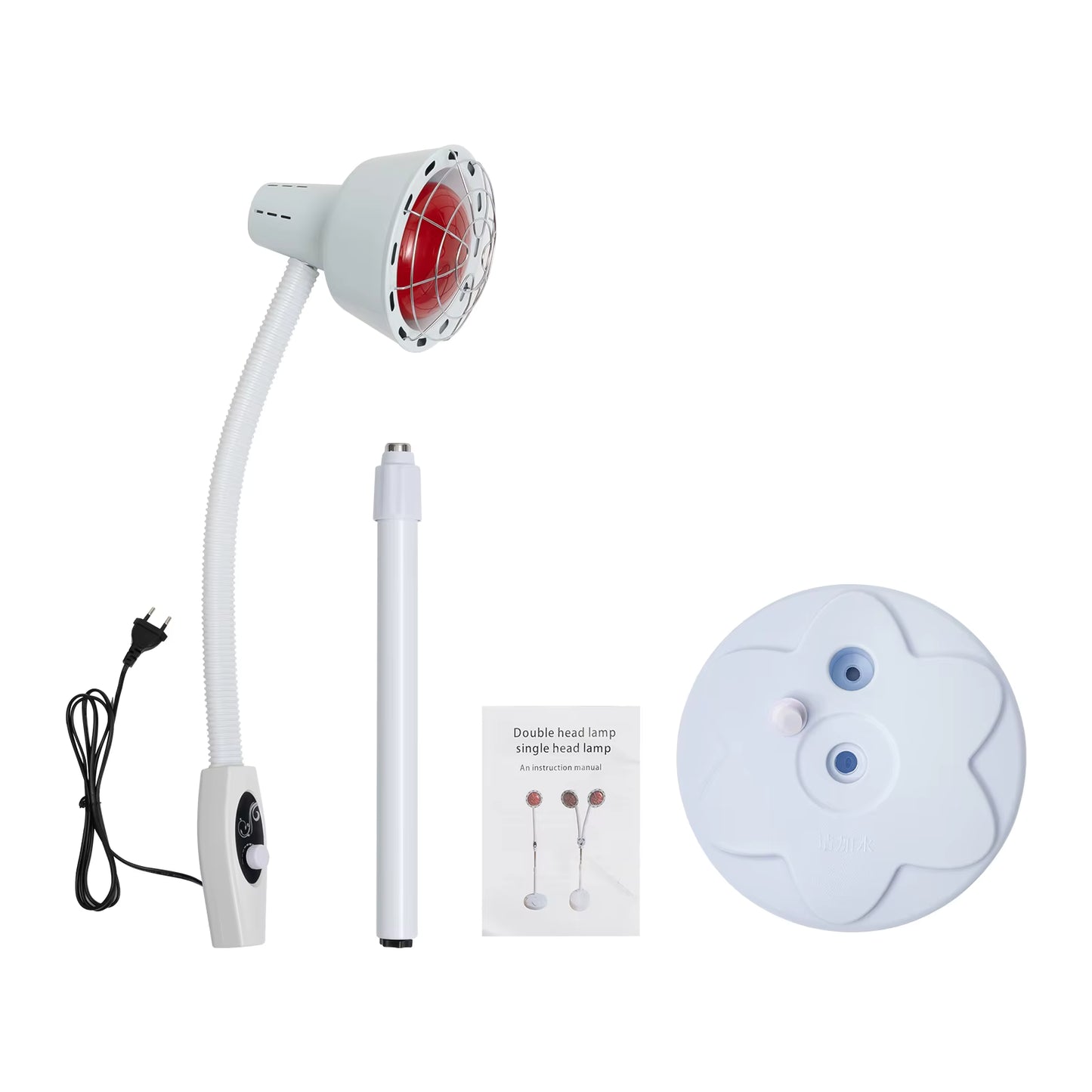 Lampe infrarouge thérapeutique 275W rotative 360°