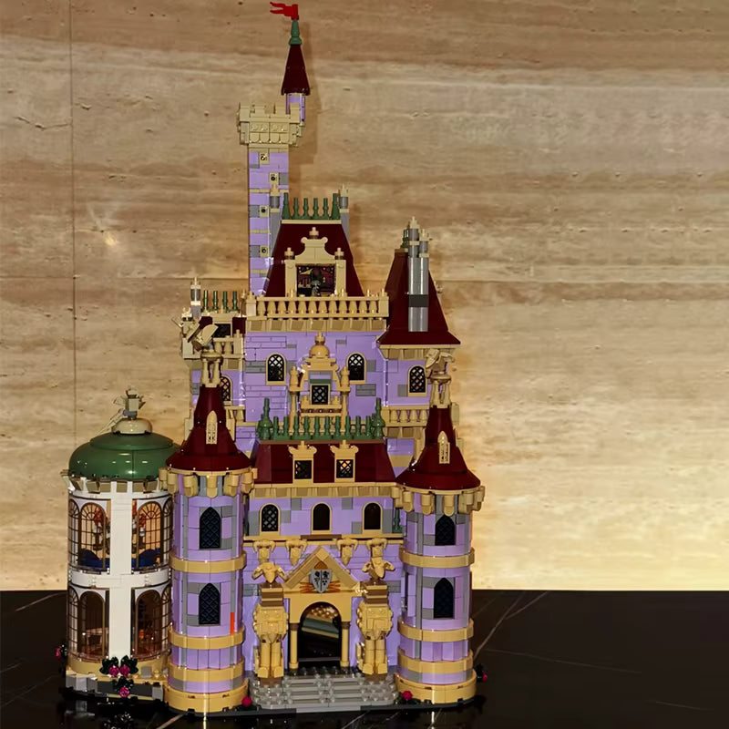Ensemble de Blocs de Construction Château Romantique – 2916 Pièces – Modèle Princesse – Jeu de Construction Décoration – Compatible 43263