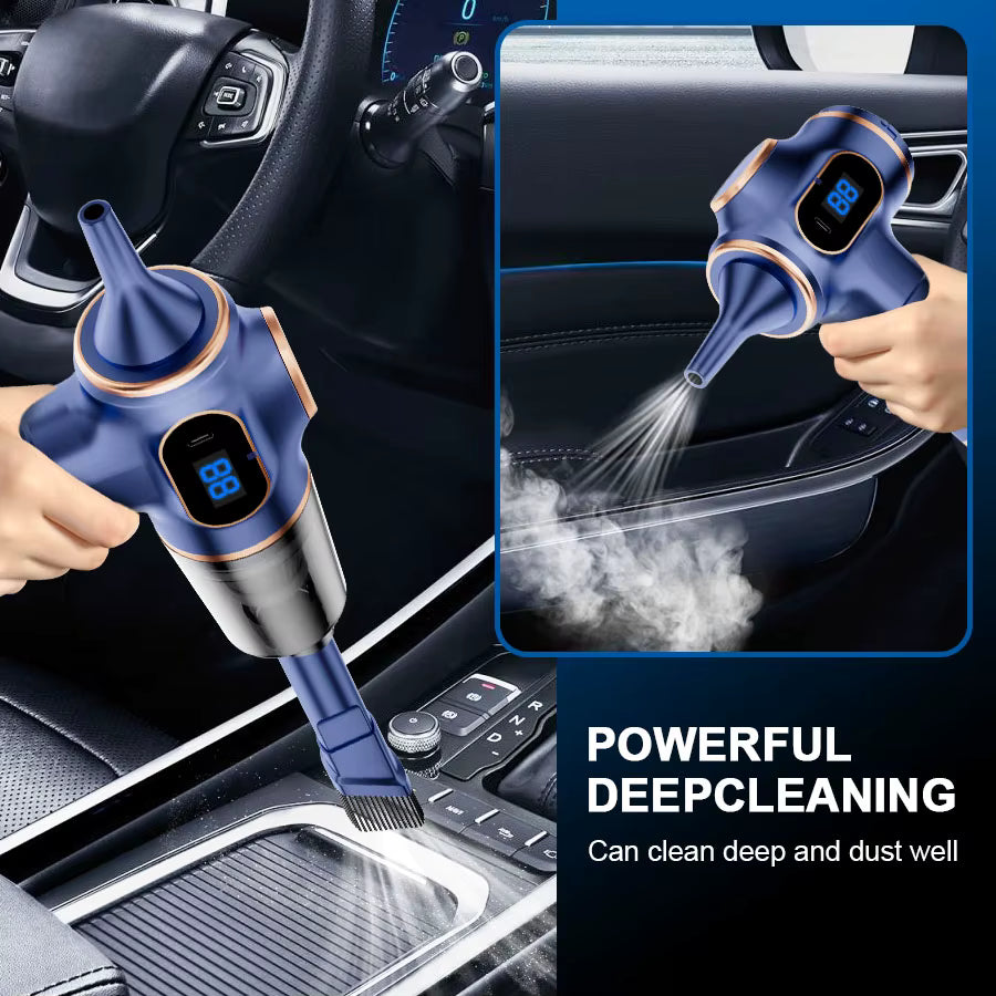 Mini aspirateur de voiture sans fil haute puissance portable