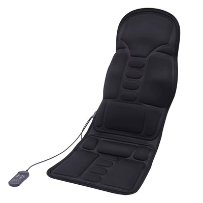 Massage Chair Cushion with Heat – Foldable Back Massager 8 Massage Modes