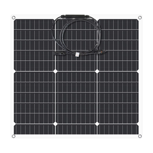 Panneaux Solaires Portables PowMr 120W (2×60W) – Chargeur Solaire 12V/24V Camping RV