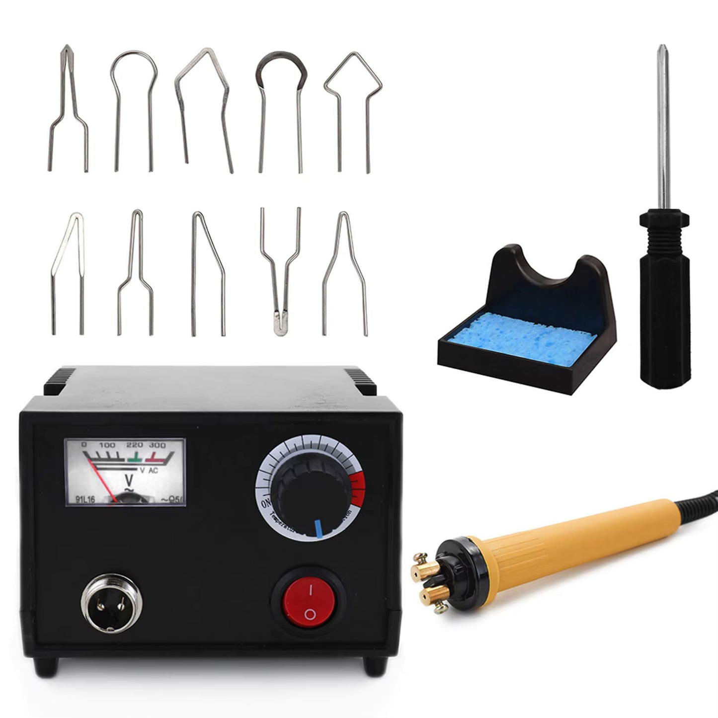 Kit Pyrogravure Bois 10 Embouts – Station de Gravure Électrique Réglable – Outil DIY Bois Cuir Artisanat