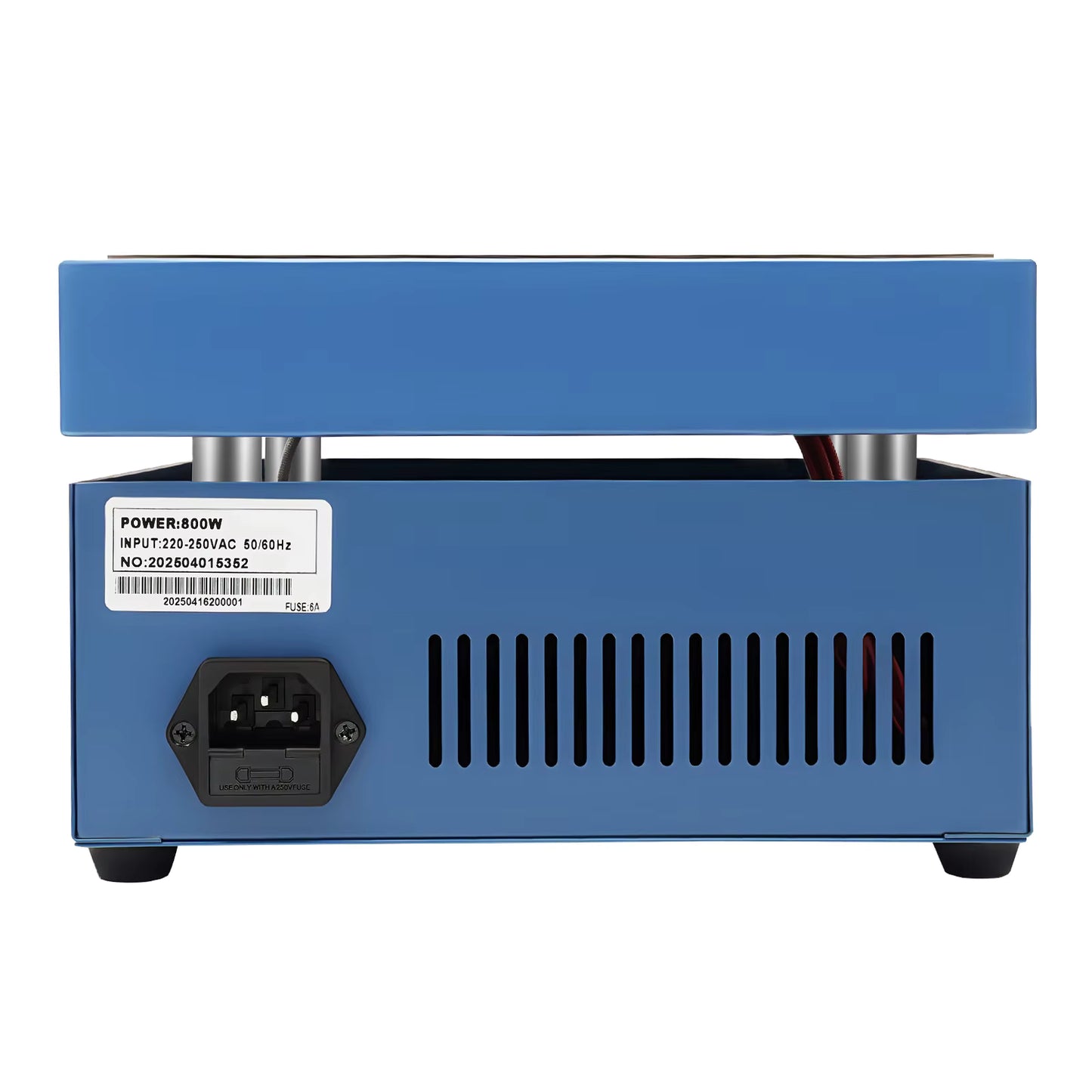 Plaque Chauffante de Soudage 800W 20x20 cm – Station de Préchauffage Électronique avec Écran LCD