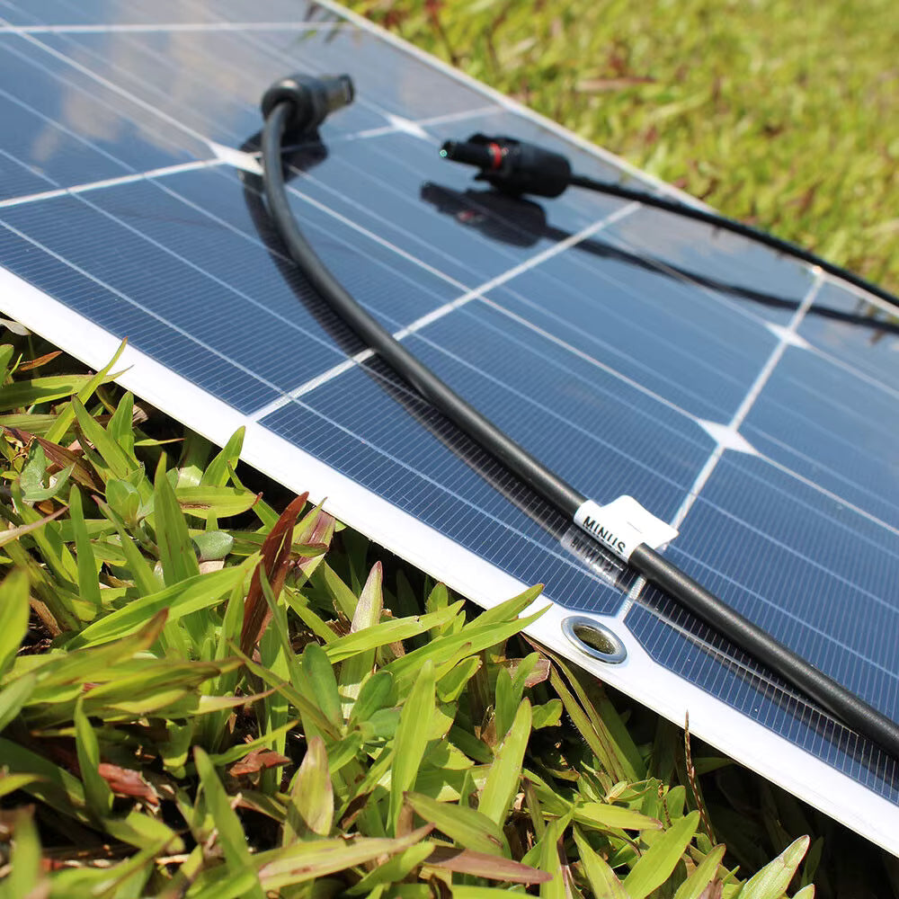 Panneaux Solaires Portables PowMr 120W (2×60W) – Chargeur Solaire 12V/24V Camping RV