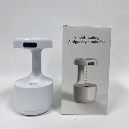 Humidificateur Anti Gravité LED USB – Diffuseur d’Air Design Effet Gouttes Inversées – Brumisateur Bureau Chambre Maison – Silencieux