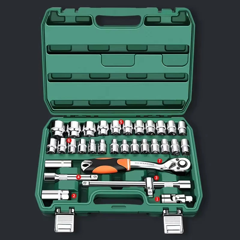 Boîte à outils de réparation automobile pour électricien – Étui étanche anti-chute – Coffret de sécurité antichocs