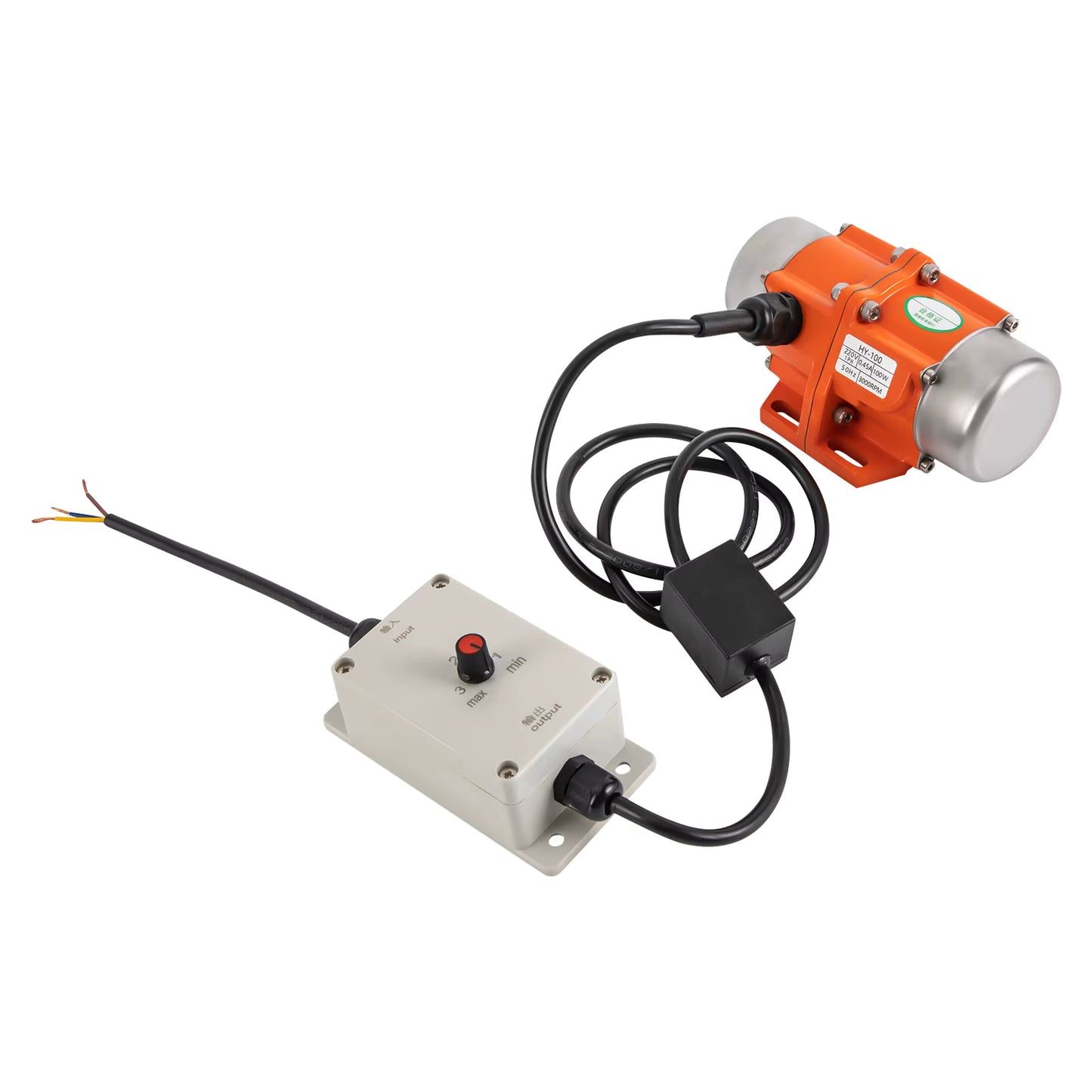 Moteur vibrateur électrique 100W 3000 tr/min