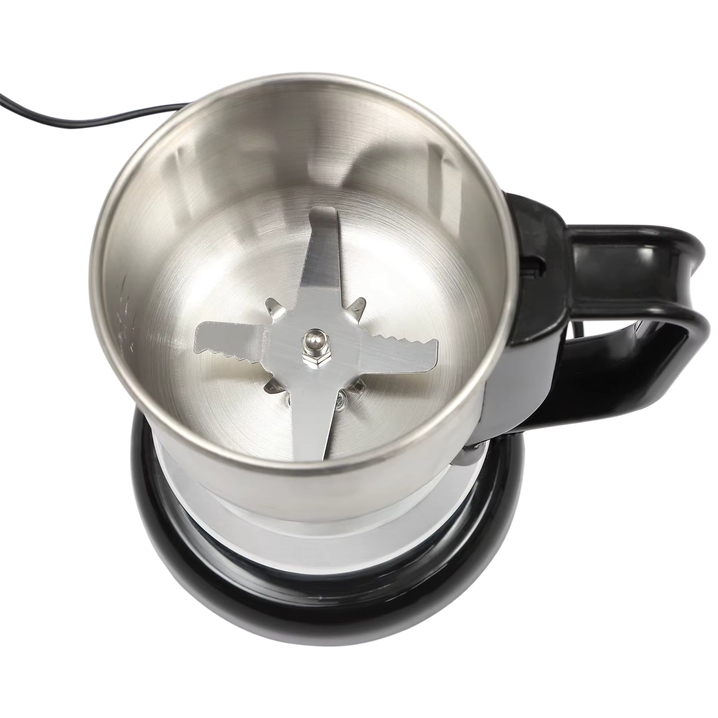 Moulin à café électrique 300W – Broyeur à grains café épices noix 500 ml – Hachoir multifonction avec bol inox et base antidérapante
