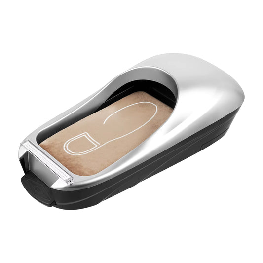 Machine automatique couvre-chaussures – Distributeur de films jetables avec rouleau inclus – Protection hygiénique pour maison, bureau, hôpital