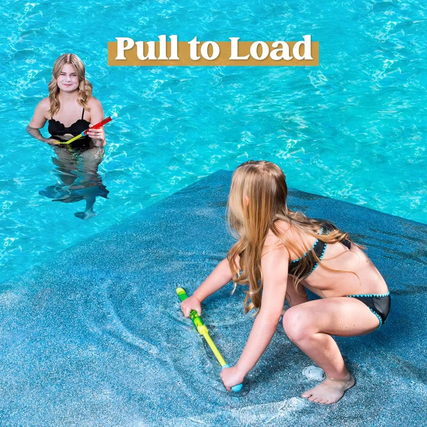 Lot de 6 Pistolets à Eau Grande Capacité – Longue Portée | Jeux Aquatiques Piscine Plage Jardin | Couleurs Assortis