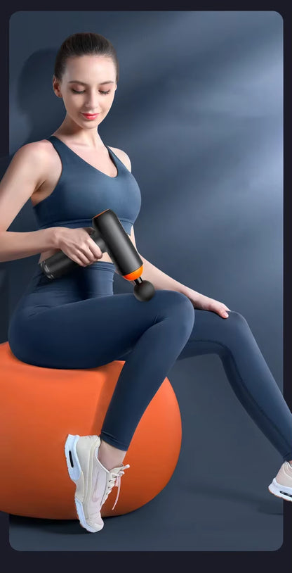 Pistolet de massage électrique portable – 99 vitesses – Masseur fascia pour relaxation musculaire